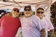 Group of 3 men at Pink Out