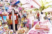 A Pink Out booth