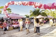 Pink Out attendees at the event